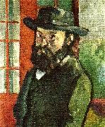 Paul Cezanne sjalvportratt oil painting reproduction